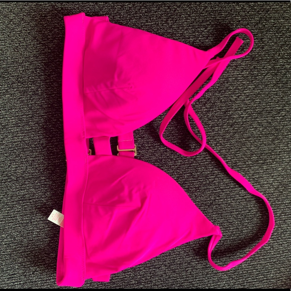 VS bikini hot pink top